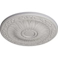 thumbnail image 3 of Ekena Millwork 20 1/4"OD x 1 1/2"P Lunel Ceiling Medallion (Fits Canopies up to 3 3/4"), Hand-Painted Ultra Pure White, 3 of 6