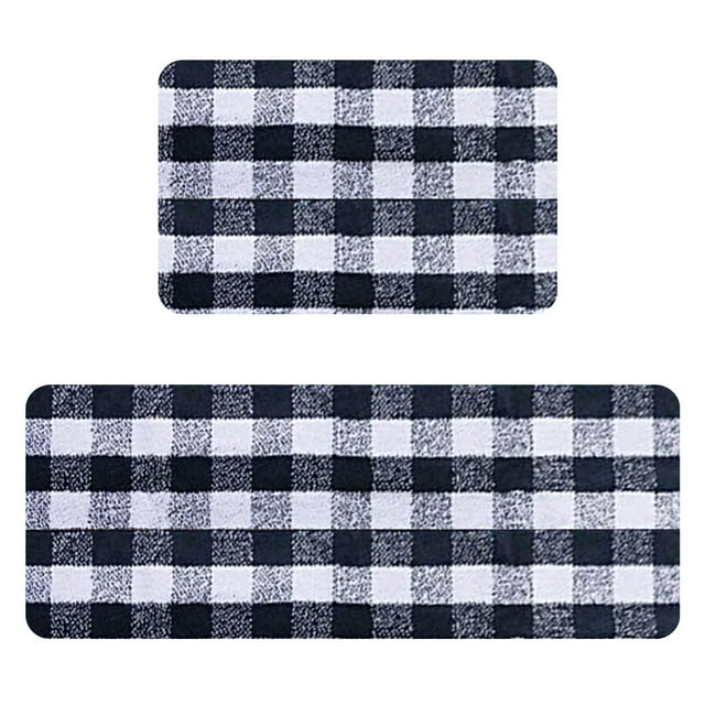 Hearth & Gear Kitchen Carpet (2 ) S Kitchen Carpet Washable Cushion Comfortable Kitchen Carpet Set Knitted Throw Light Blanket Rugs 5 X 8 Thick Bedroom Rug Carpet Rug for Bedroom Pretty Blankets for