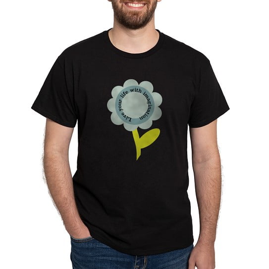 CafePress - Live Your Life Dark T Shirt - Men's Classic Cotton T-Shirts