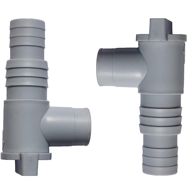 Adaptador de piscina de suelo de PVC Equipo duradero a prueba de fugas de 32 mm para exteriores (A) Likrtyny Para Estrenar
