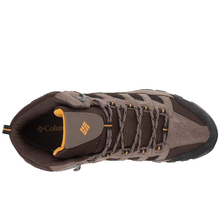 Columbia* Men\'s Crestwood Mid Waterproof Cordovan/Squash‎ Hiking Boot~ Size 12 Columbia Crestwood Mid Waterproof Hiking Boots for Men  main image 4
