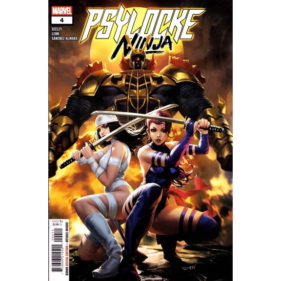 Psylocke: Ninja #4 VF ; Marvel Comic Book
