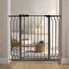 GIANNA Easy WalkThru Safety Gate for Doorways and Stairways, Fits 29.1 - 43.3 Inch Openings, With Auto-Close/Hold-Open Features, 30-inch Tall, Graphite