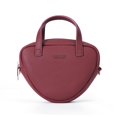 thumbnail image 3 of Bolso de hombro con forma de corazón para mujer, minibolso cruzado de piel sintética de diseñador de marca de lujo, pequeño bolso de mano para mujer, 3 of 5