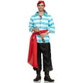thumbnail image 4 of Leg Avenue Men's Striped Pirate Costume, 4 of 5