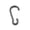 Black, variant on Nieyigj Aluminum Alloy Carabiner Clip Hook for Camping Hiking, Blue, 5 Pack