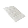 thumbnail image 3 of S SERENABLE Coussin de Siège de Camping Pliable Léger pour Pêche Randonnée Sac à Dos Blanc P, 3 of 9