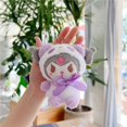 thumbnail image 4 of Personalizado 12cm Sanrio Kuromi My Melody Cat Pc perro Hello gatito llavero Anime figura de felpa colgante accesorios animales juguetes de peluche, 4 of 4