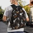 thumbnail image 7 of Fotbe Jumping Skull Lightweight Casual Laptop Backpack for Men and Women, Daily use Waterproof backpack, Backpack for College, 7 of 7