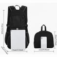 thumbnail image 3 of Foldable Backpack Waterproof Hiking Travel Pack Lightweight Outdoor Sports Daypack for Men Women Gift, 3 of 6