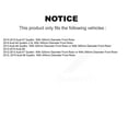 thumbnail image 2 of Positive Plus Front Rear Semi-Metallic Brake Pads Kit for Car Audi A6 Quattro A7 KPF-100118, 2 of 8