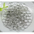 thumbnail image 5 of U8MO 100/500pc 8mm Metal Round Split Rings Small Double Ring For Jewelry Making DIY-100pcs, 5 of 5