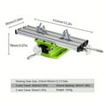 thumbnail image 4 of Worktable Milling Working Cross Table Milling Machine Compound Drilling Slide Table For Bench Drill Adjustme X-Y ,High Efficiency, 4 of 7