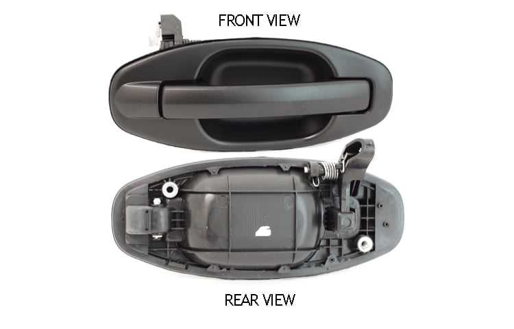 Replacement Outer Rear Passenger Black Door Handle For 01