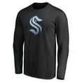 thumbnail image 2 of Men's Black Seattle Kraken Pond Hockey Long Sleeve T-Shirt, 2 of 3