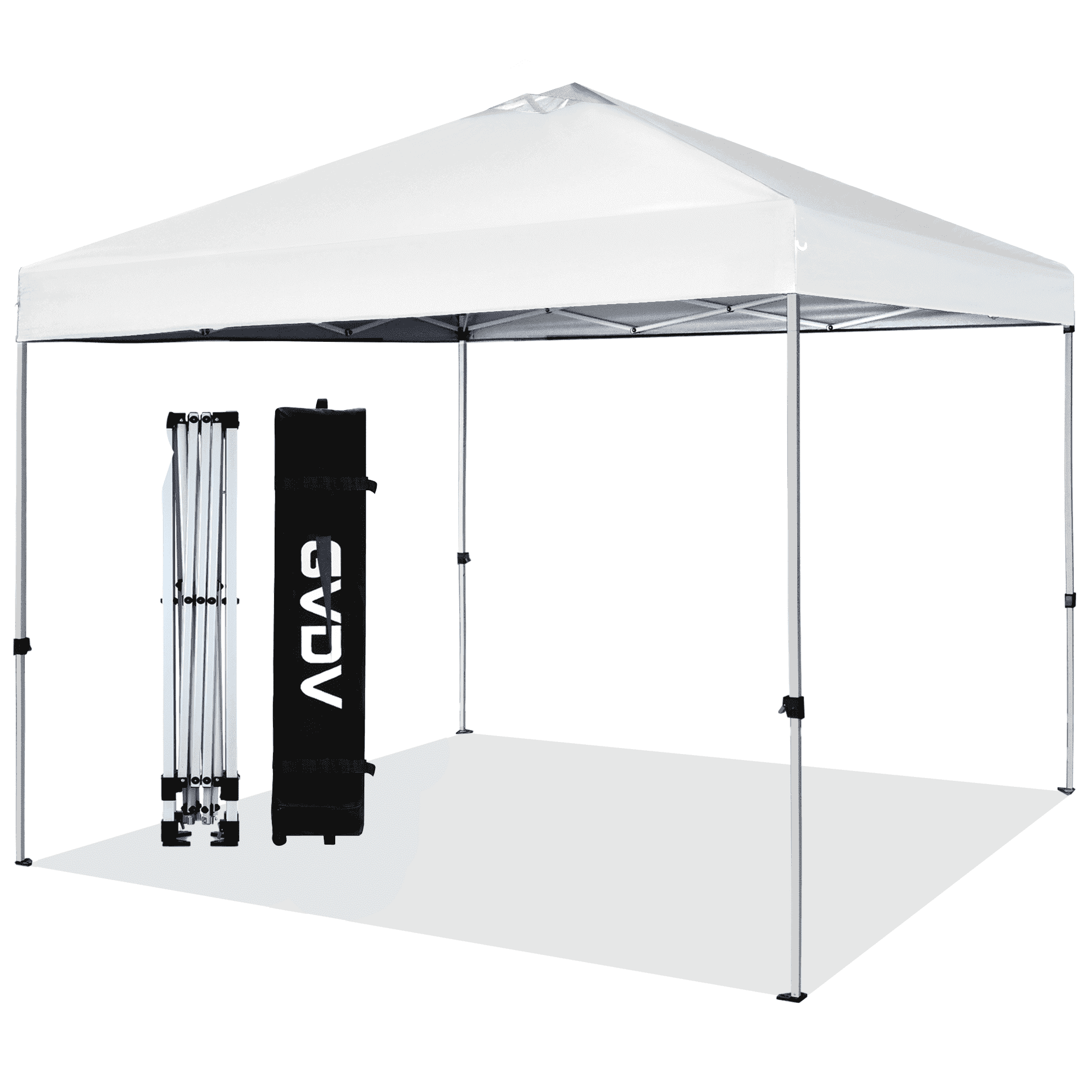 GIANNA 10x10 Pop Up Canopy - Portable Waterproof Shade Tent