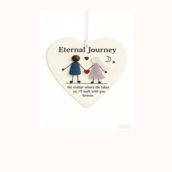 Heart Shaped Sea Glass Pendant Necklace For Marriage And Eternal Bonds Decoration