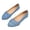 Sky Blue, variant on Denim Pointed Toe Wedge Sneakers for Women Raw Fringe Trim Slip On Shoes for Women Low Heels Casual Breathable Walk Flats Non Slip Footwear for Daily Street Shopping Dark Blue 8.5