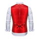 thumbnail image 3 of pstuiky Camisetas sin mangas para hombre, Blusa sin mangas con cuello en V, botones y pajarita con bolsillos estampados a la moda para hombre Tops elegantes para mujer m, 3 of 3