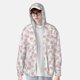 thumbnail image 2 of Balery Floral Sudadera ligera de manga larga con capucha y protección solar UPF 50+ para hombre y mujer, ideal para pesca y running-Small, 2 of 7