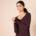 thumbnail image 4 of walmart Essentials Chandail Léger à Col en V pour Femmes, 4 of 8