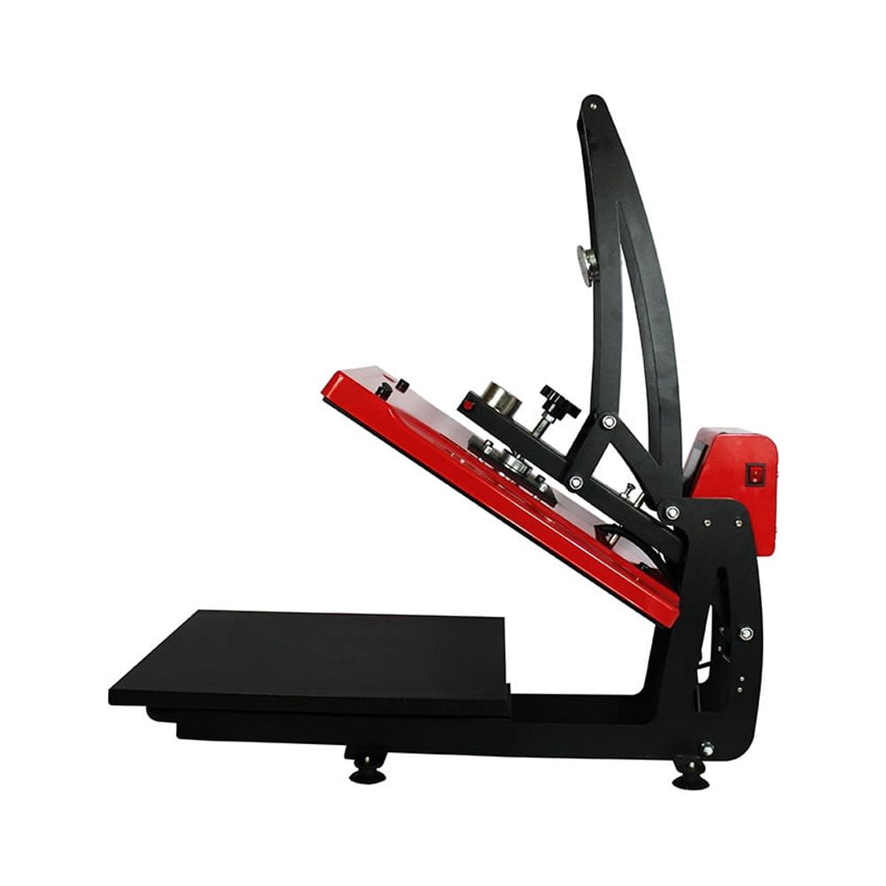 Qomolangma 16in x 20in Clamshell Auto Open Heat Press Machine Vertical Version