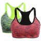 thumbnail image 1 of Pack de 2 sujetadores deportivos de alto impacto para mujer - Camiseta sin costuras para yoga y running con tirantes ajustables (tallas S-XL), 1 of 8