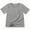 1 Grey, variant on REDARER Girls Short Sleeve Pocket T-Shirt Solid Color Casual Top For Summer School Beach Activities,Color:1 Beige,Size:3-4 Years