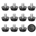 thumbnail image 1 of Unique Bargains Adjustable Furniture Levelers, 12Pack M8x11x23mm Furniture Leveling Leg Screw in Threaded for Table, Chair, 1 of 7