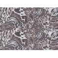 thumbnail image 2 of Zelouf Polyester Triple Mesh Print W/black Trans  , Sewing, DIY, Crafts Fabric by the Yard, 902 Blk/grey, 3 Yard, 2 of 2