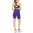 thumbnail image 3 of Women's High Waist Tummy Control Yoga Biker Shorts (Sizes, S-XL), 3 of 4