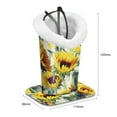 thumbnail image 4 of Fintie Plush Lined Eyeglasses Holder - PU Leather Protective Eyeglass Holder Stand Case,Sunflowers, 4 of 6