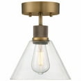 thumbnail image 2 of Access Lighting 63146LEDDLP-ABB/CLR Port Nine 8" Wide Led Semi-Flush Ceiling Fixture -, 2 of 2