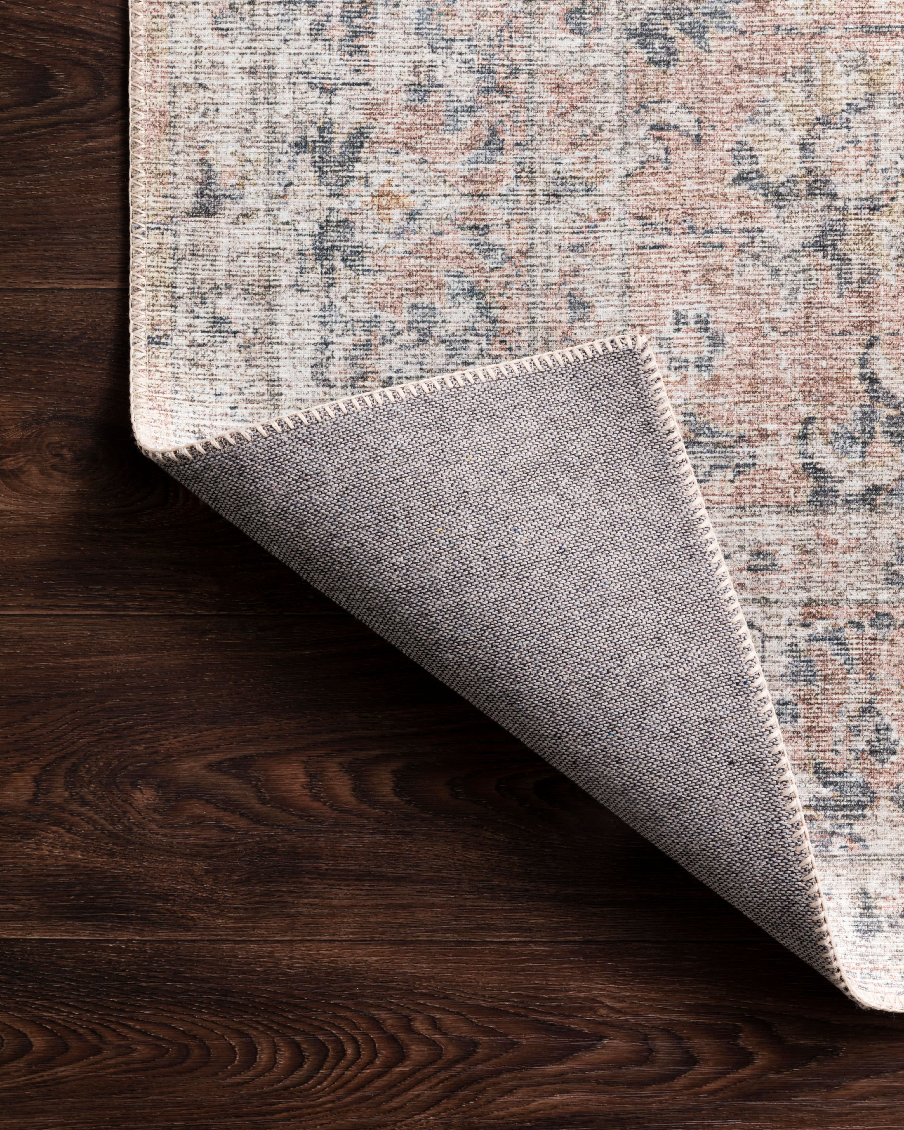 Loloi Skye Oriental Blush / Grey Area Rug