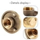thumbnail image 5 of Brass Drain Plug Bronze Garboard Marine Boat Yacht Screw Drain Plug 1 Inch Mounting Hole Fishing, 5 of 5