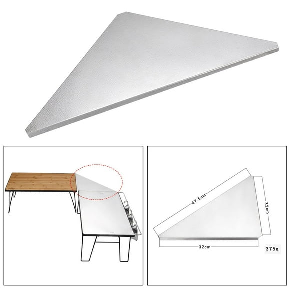 licencia de escritorio Triangular con estampado de material acero inoxidable accesorios de multiusos licencia de montaje de bandeja auxiliar soporte de DYNWAVEMX bandeja auxiliar