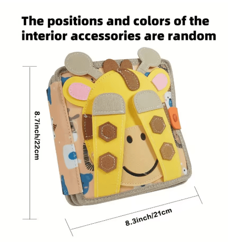 Educational Sensory Toy Animals Sensory Books Early Development Interactive Quiet Books Reusable Felt Book Soft Baby Felt Books