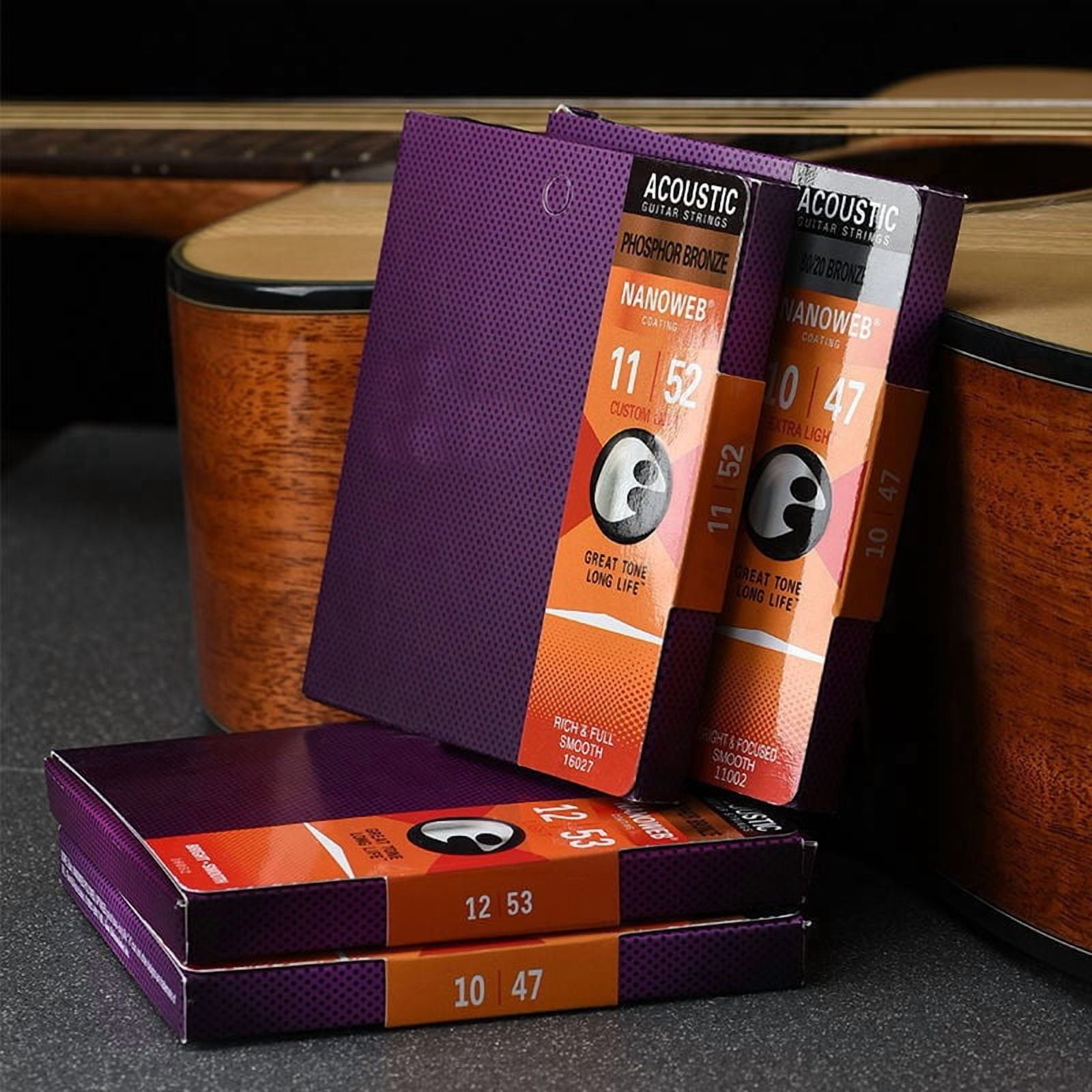3PCS acoustic guitar strings, 13-56 acoustic phosphor bronze 16102 TR