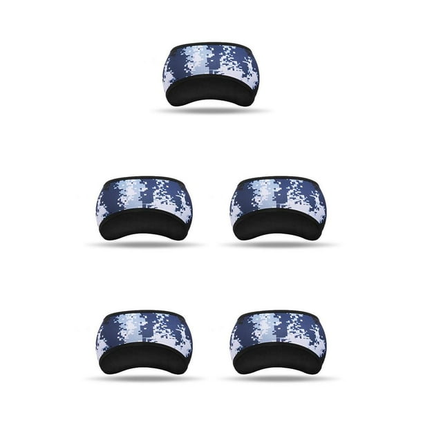 Sonducket Diadema de invierno cómoda protección para la cabeza de lana orejera ancha calentadores de oreja universales diademas al aire libre camuflaje Type2 NO2 Sonducket CBP384447
