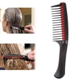 thumbnail image 1 of Salon Comb Stylish Anti-knotting Plastic Women Hair Comb for Home, 1 of 7
