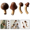 thumbnail image 4 of Wooden Mushroom Refrigerator Magnet Creative Magnet Message Sticker, 4 of 6
