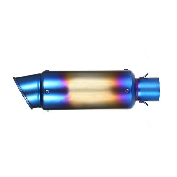 Motorcycle exhaust pipe,Muffler Fit Atv Pipe Tail Refit Universal Pipe Tail Refit Muffler Fit Tail Refit Muffler 38-51mm Universal Pipe Papapi Qisuo Siuke