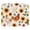 Multicolor 2, variant on PhooArto Comfortable Mouse Pad Leopard Sunflower Pattern Desktop Mousepad , 21 x 25 cm Mouse Mat, Non-Slip Rubber Base, Improves Speed and Precision