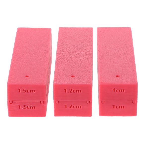IDEANATEGRATE 3Ud Herramienta Para Modelar De Arcilla Con Taladro Para Bisutería Rosa Durazno