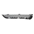 thumbnail image 2 of For BMW X5 2004 2005 2006 Bumper Cover Grille Passenger Side | Front | Upper | Black | Made Of Plastic | Replacement For BM1039139 | 51117116398, 2 of 5