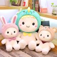 thumbnail image 4 of Almohada de peluche HUOGUO Pink Bunny con alas de 40 cm, 4 of 4