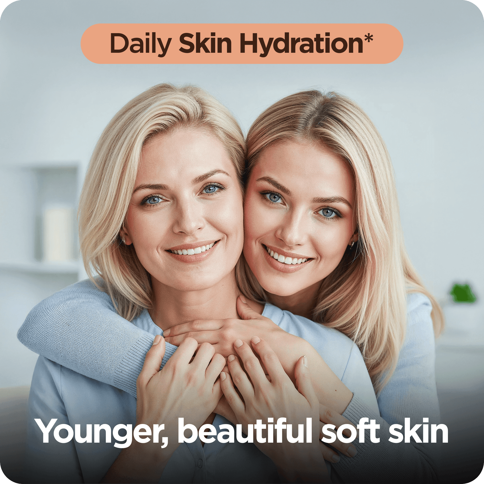 Pure Hyaluronic Acid Supplements 250mg with Vitamin C 50mg - 120 Vegan Capsules - Skin Hydration for Natural Glow - Pure Supplement w/Hair, Nails, Bone & Joint Health Formula