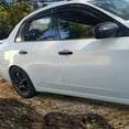 thumbnail image 6 of Ikon Motorsports Compatible with 08-11 Subaru Impreza 08-14 WRX STI Acrylic Window Visors Vent Windshield Deflector Rain Guard 4Pc Set Outside Mount 2008 2009 2010 2011 2012 2013 2014, 6 of 9