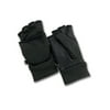 AL1501, Ladies Softshell Multi-Purpose Flip-Top Glove, BLACK (One Size Fits Most)