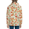thumbnail image 6 of Pofeuu Fruits Peach2 Print Teenage Zipper Hoodie Sweatshirts Hooded Casual Jackets With Pocket For Boys Girls-Small, 6 of 6